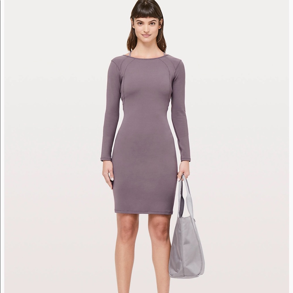Lululemon contour bodycon dress